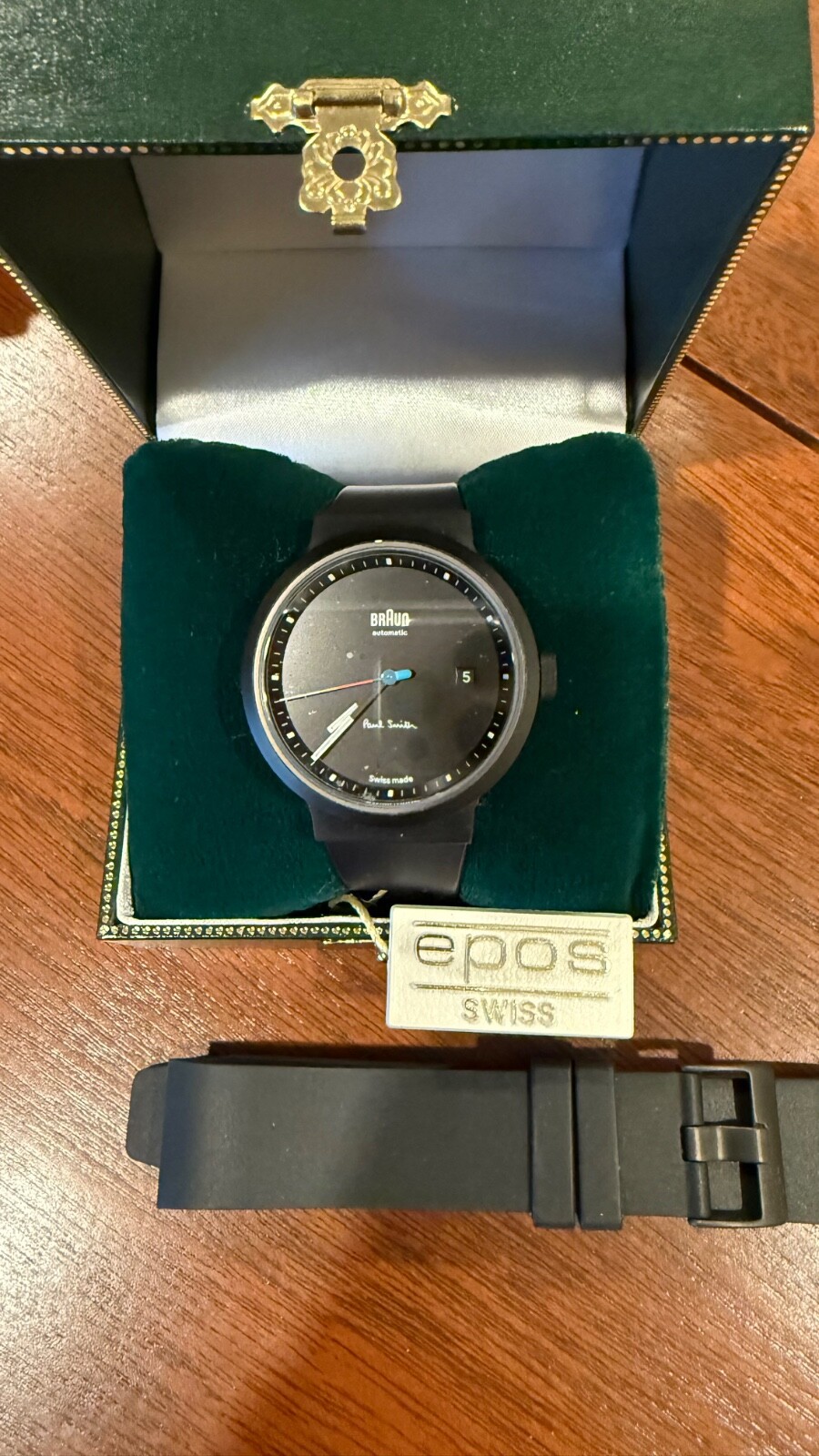mens swiss made automatic limited edition (100) watches designed by Paul Smith