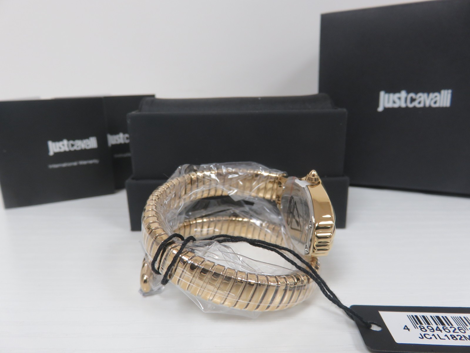 Just Cavalli JC1L182M0015 Women’s Gold Bracelet Green Dial Quartz Watch