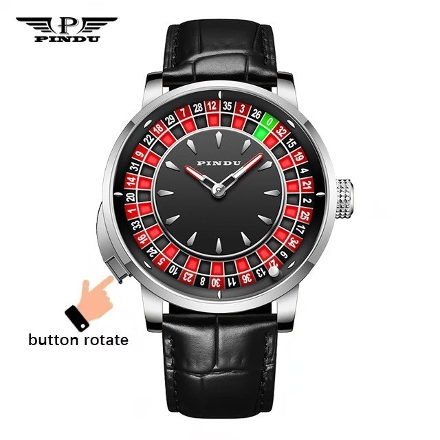 PINDU Russian Roulette NH35A Men’s Automatic Watch Sapphire Waterproof