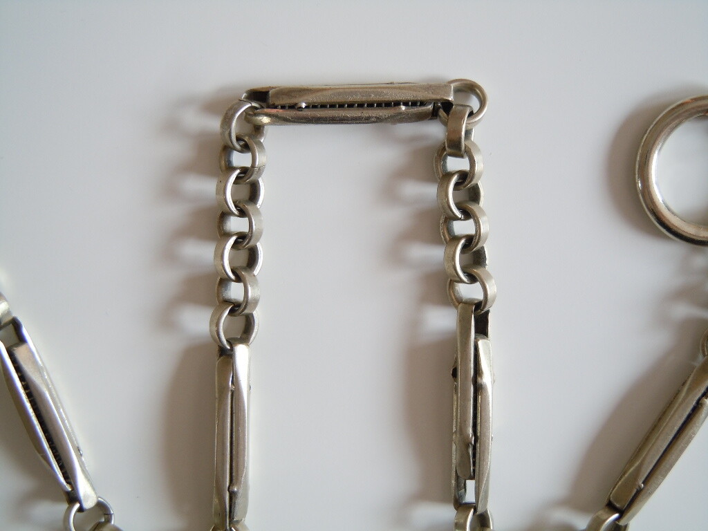 Vintage Watch Chain Pendant Female Portrait 31.8 G/35.5 Cm