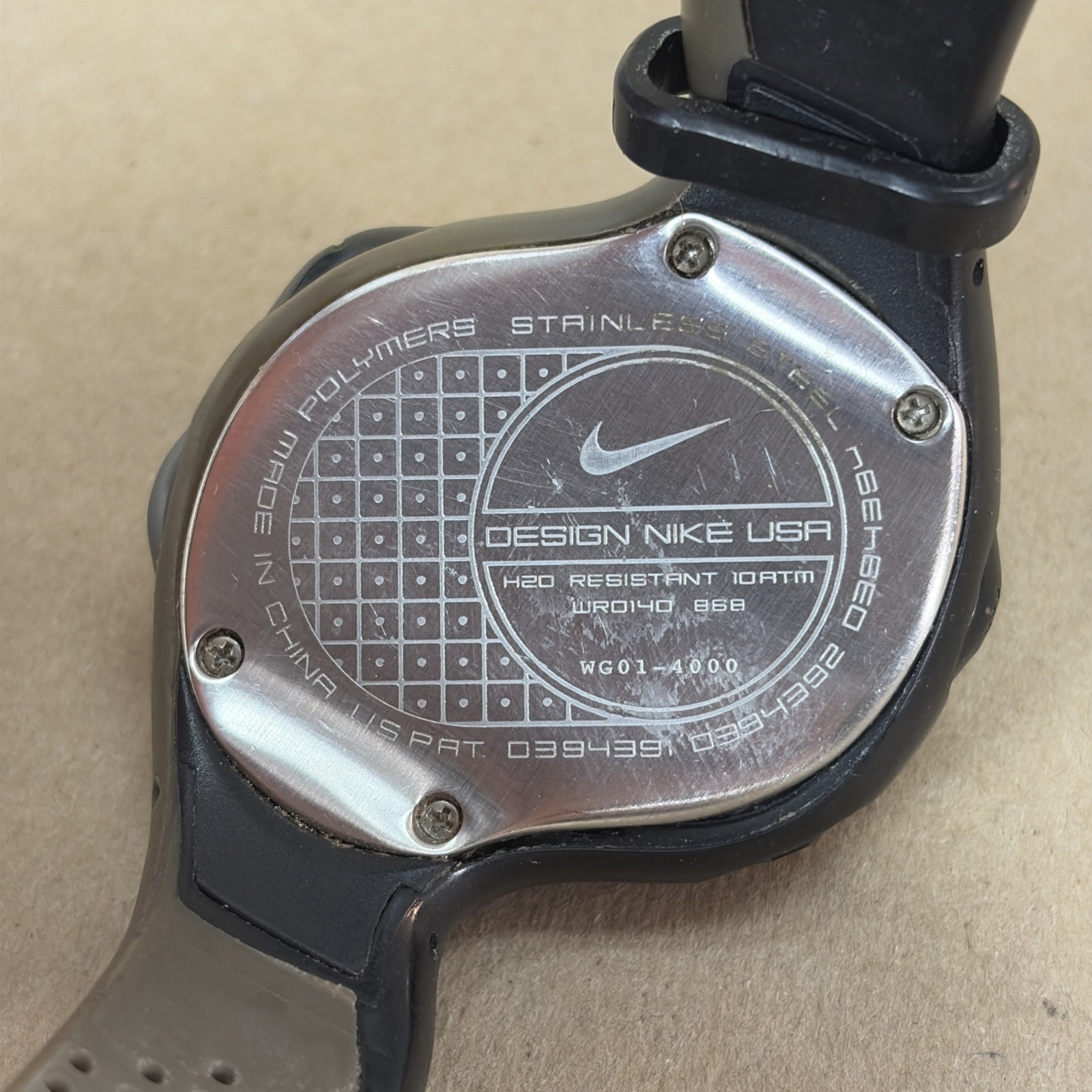 Nike Triax Fury WG01-4000 Digital Sport Watch with Battery Tested Works