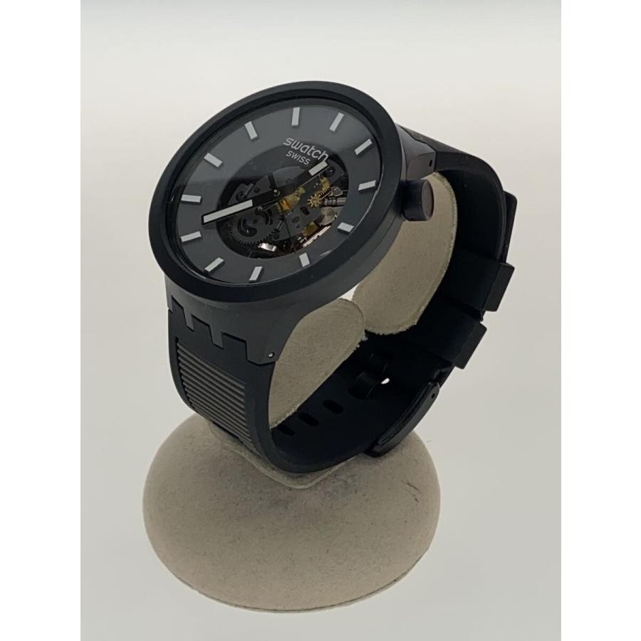 SWATCH◆Quartz watch/Analog/Rubber/SR1130SW//