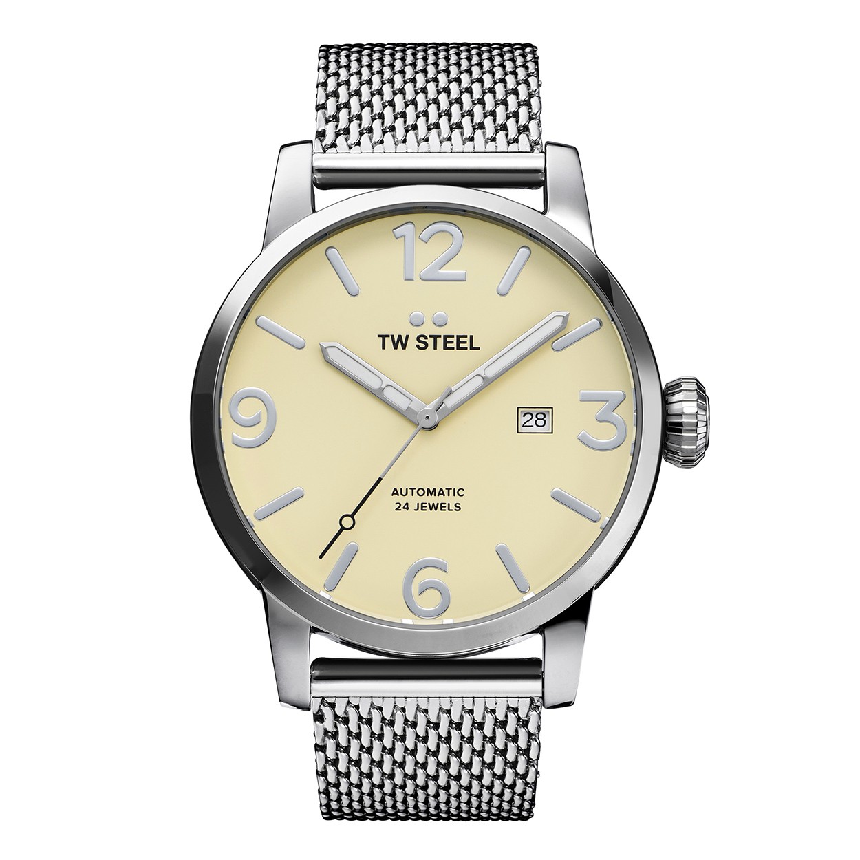 TW Steel Men’s Maverick 48mm Automatic Watch TWS-MB6