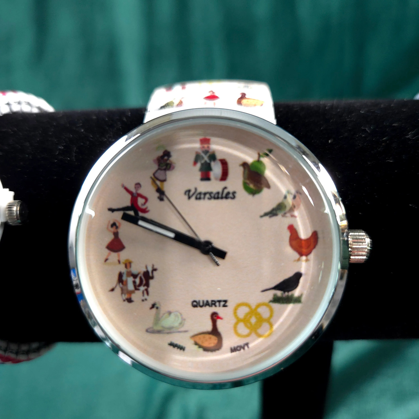 Stretchy Band Watch Lot 4 Giraffe Christmas Fall USA Flag Theme Versales