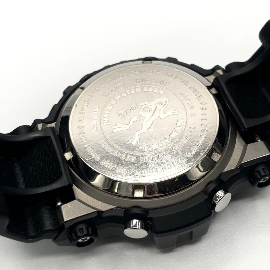 Casio Frogman GW-200Z Digital Watch Black Made in Japan 071704