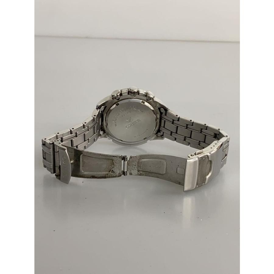 SEIKO V195-0AD0 Case Size 4.9 ×4.7cm Wrist Size 19cm Used Watch #121017