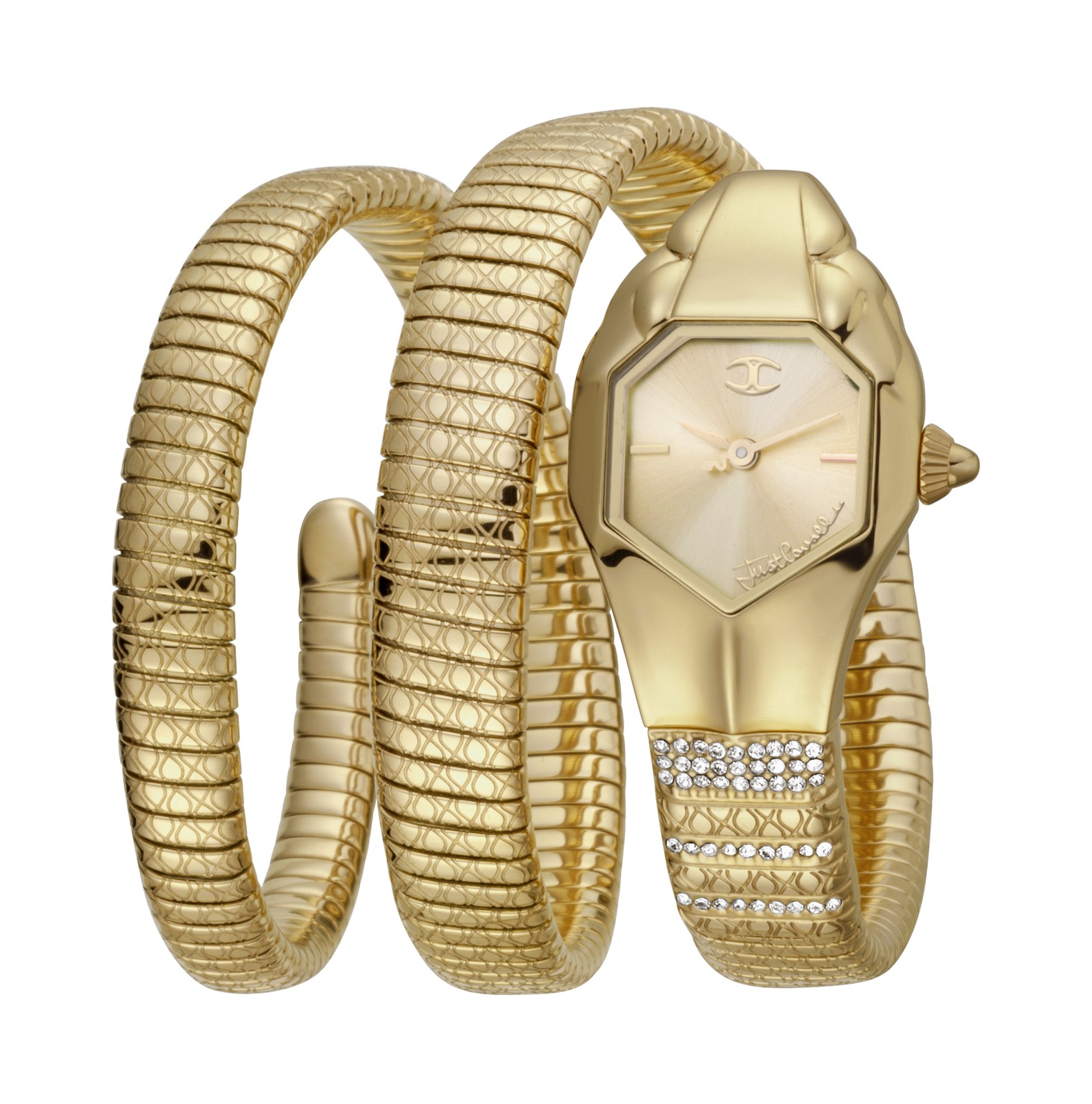Just Cavalli Women’s Glam Snake 22mm Quartz Watch JC1L112M0025
