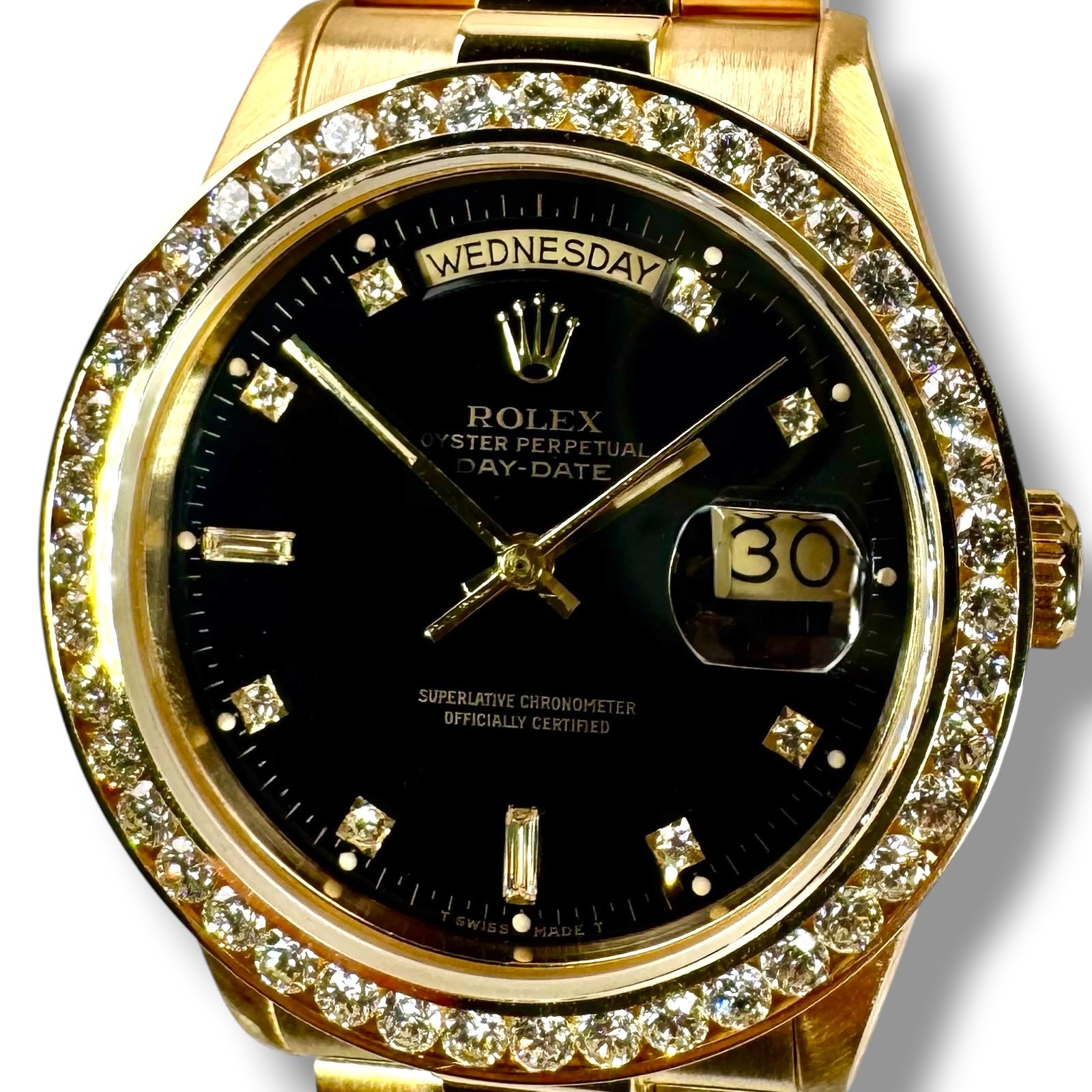 Rolex Diamond President 18038 18KT Gold