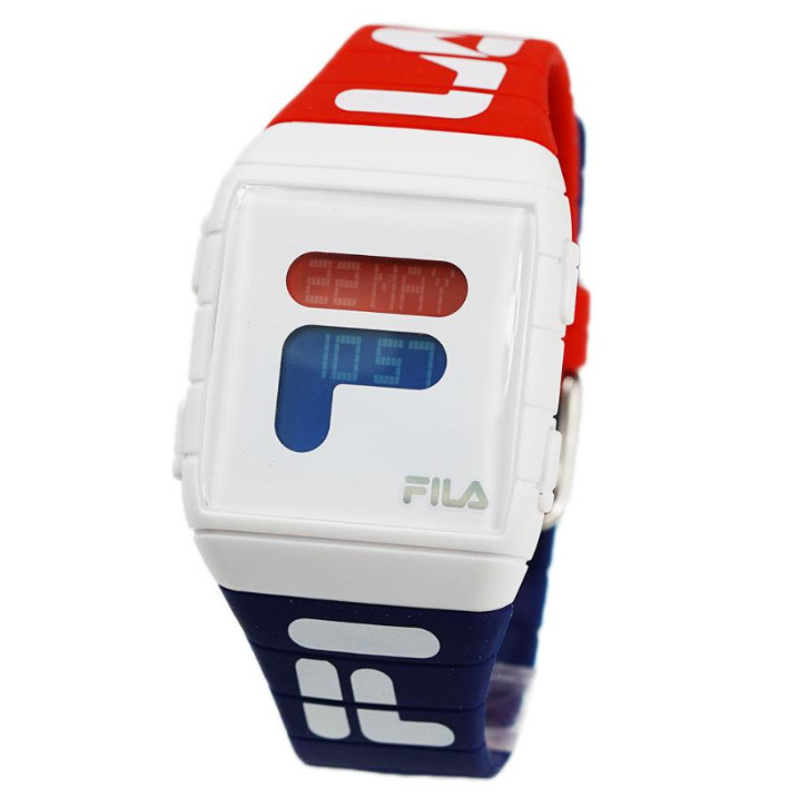 Fila Sport Watch 💙🤍❤️ Digital Elegance for All Your Active Looks ⏱️