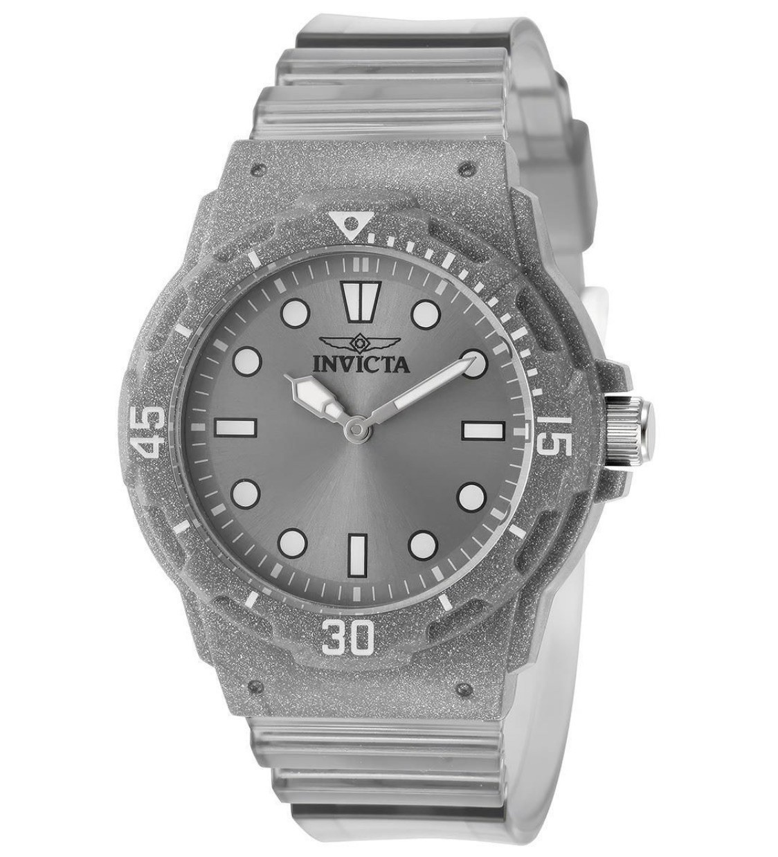 NEW! Women’s Invicta Celestial Cloud Watch 35mm Grey Transparent Quartz 49207