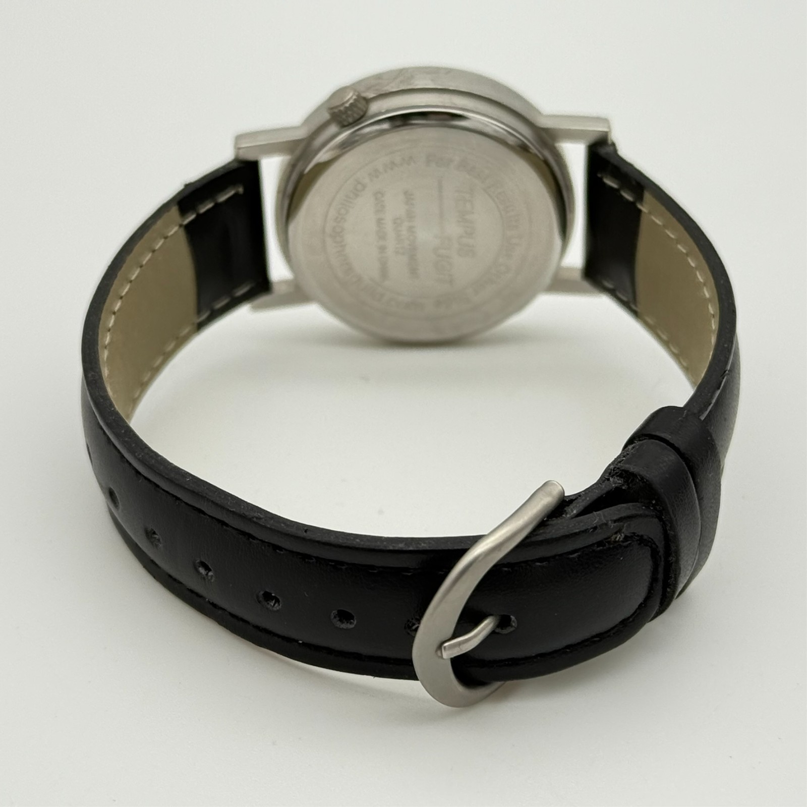 Charlie Chaplin TEMPUS FUGIT Modern Times Unisex Analog 33mm Watch, Black Band