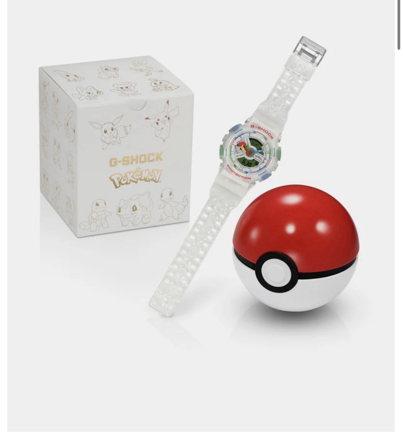 CASIO G-SHOCK x Pokémon GA-110PKM-7AJR Watch IN HANDS READY TO SHIP