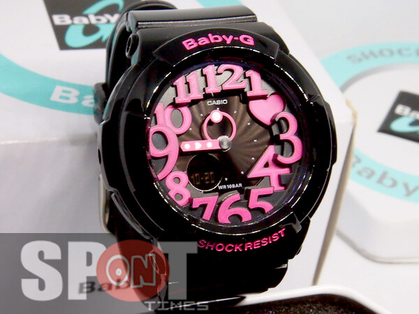 Casio Baby G Neon Dial Ladies Watch BGA-130-1B BGA-130-1B