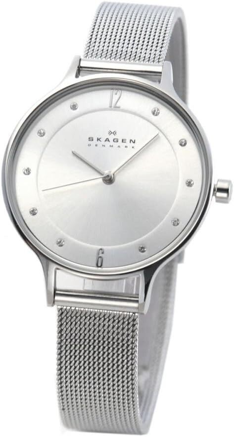 SKAGEN Anita SKW2149 Silver Mesh Analog Silver Stainless Steel Quartz Watch