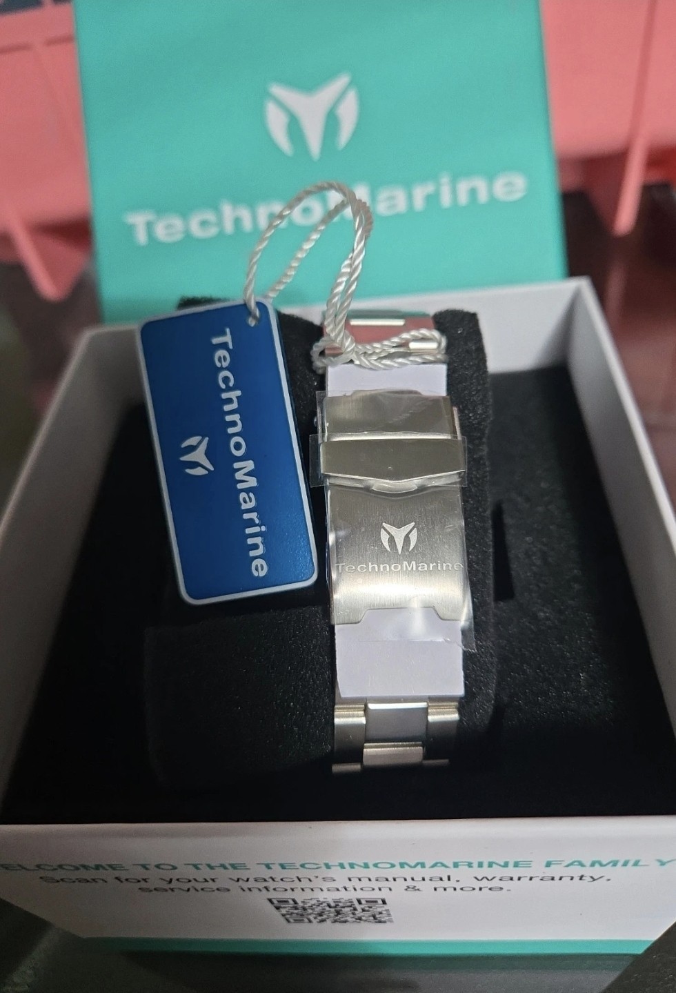 TM-219009 TechnoMarine Manta Ray Unisex Watch Silver 38mm *free 3yr Warranty **