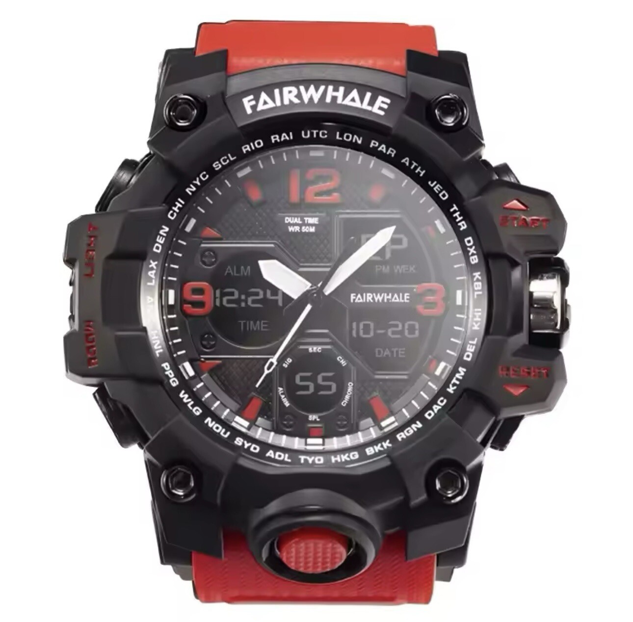 Mark Fairwhale Watch Wristwatches Sport Luminous Water Resistant Travel