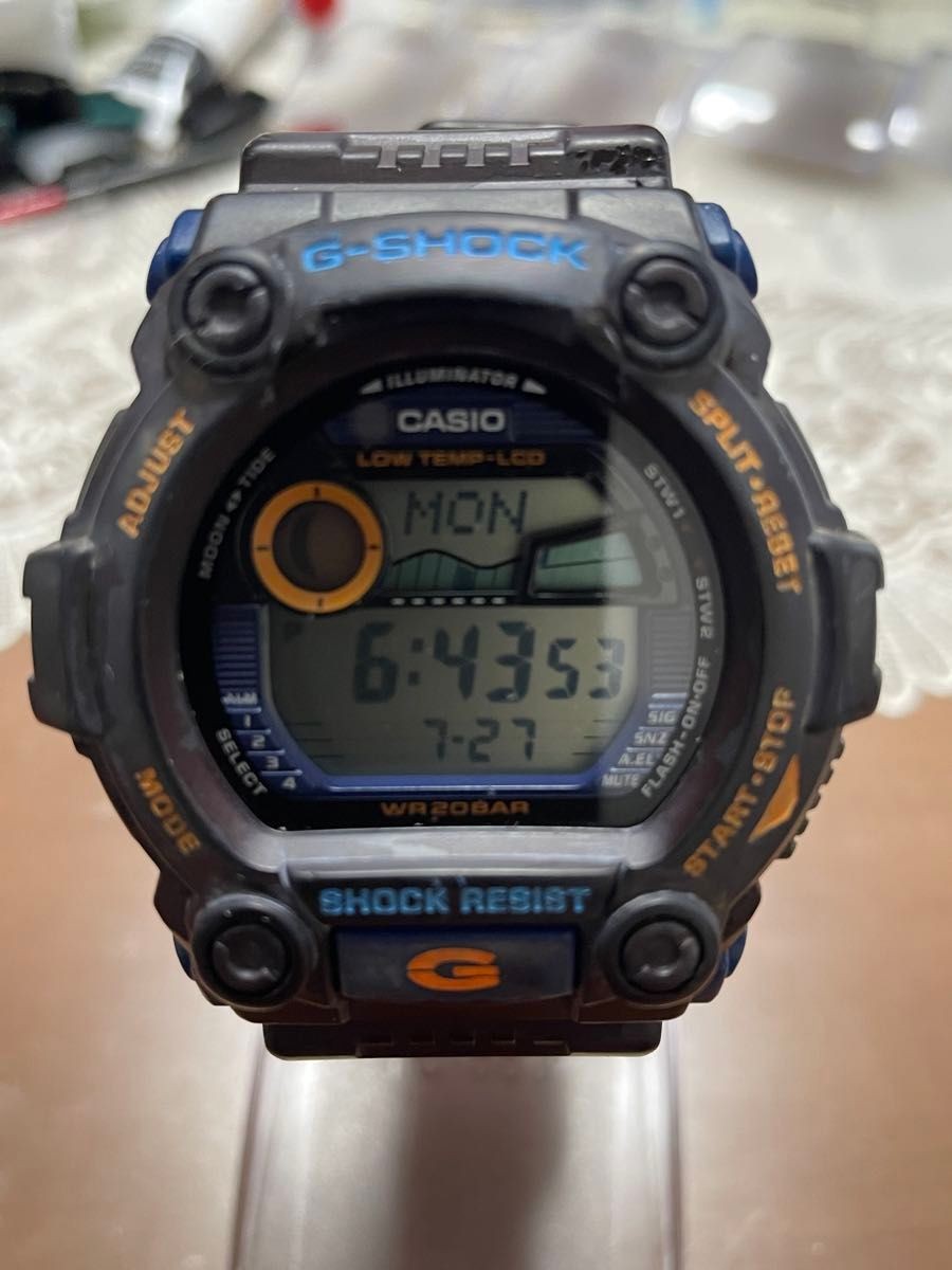 Casio G-SHOCK G-7900A G-LIDE Tide Moon Digital Quartz Watch Black Japan