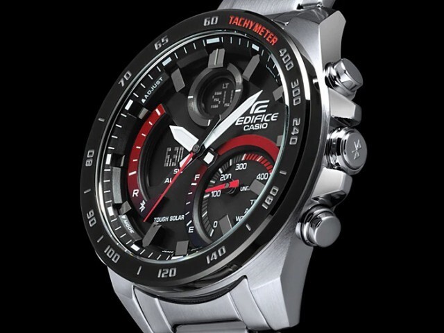 CASIO EDIFICE Smartphone Link Bluetooth ECB 900DB 1A Black x Silver Men’s Watch