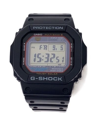 Casio G-Shock GW-M5610U-1JF Tough Solar Atomic Red Line Classic Watch Mod 3495