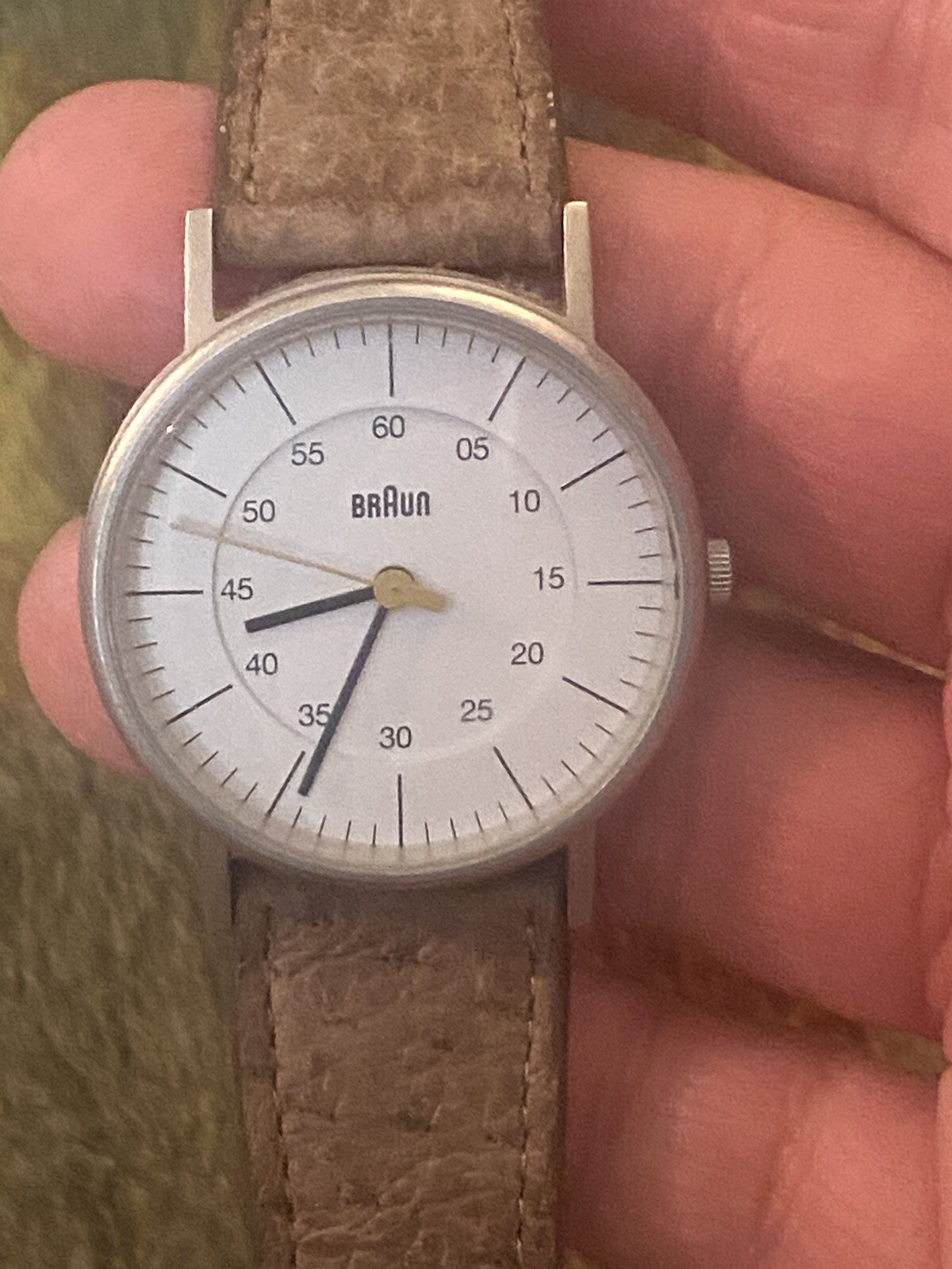 braun watch bn0011whwhl Working EUC
