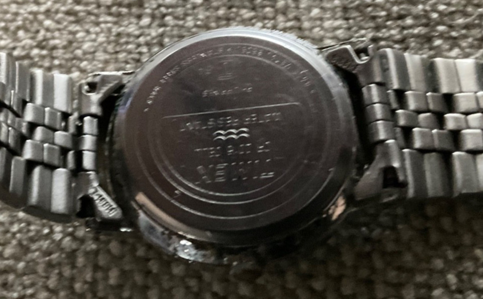 Timex T B4 Made in Philippines Watch W/ Seiko Band See Pics New Battery