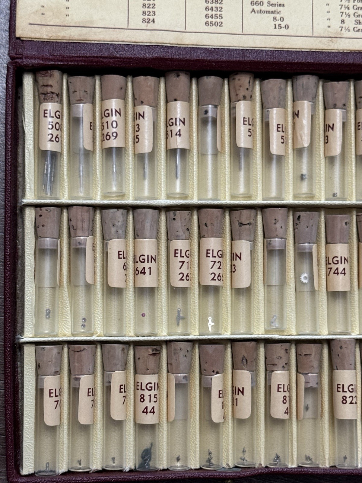 Vintage Elgin Economy Watch Material Kit – Cas-Ker Co. Cincinnati OH