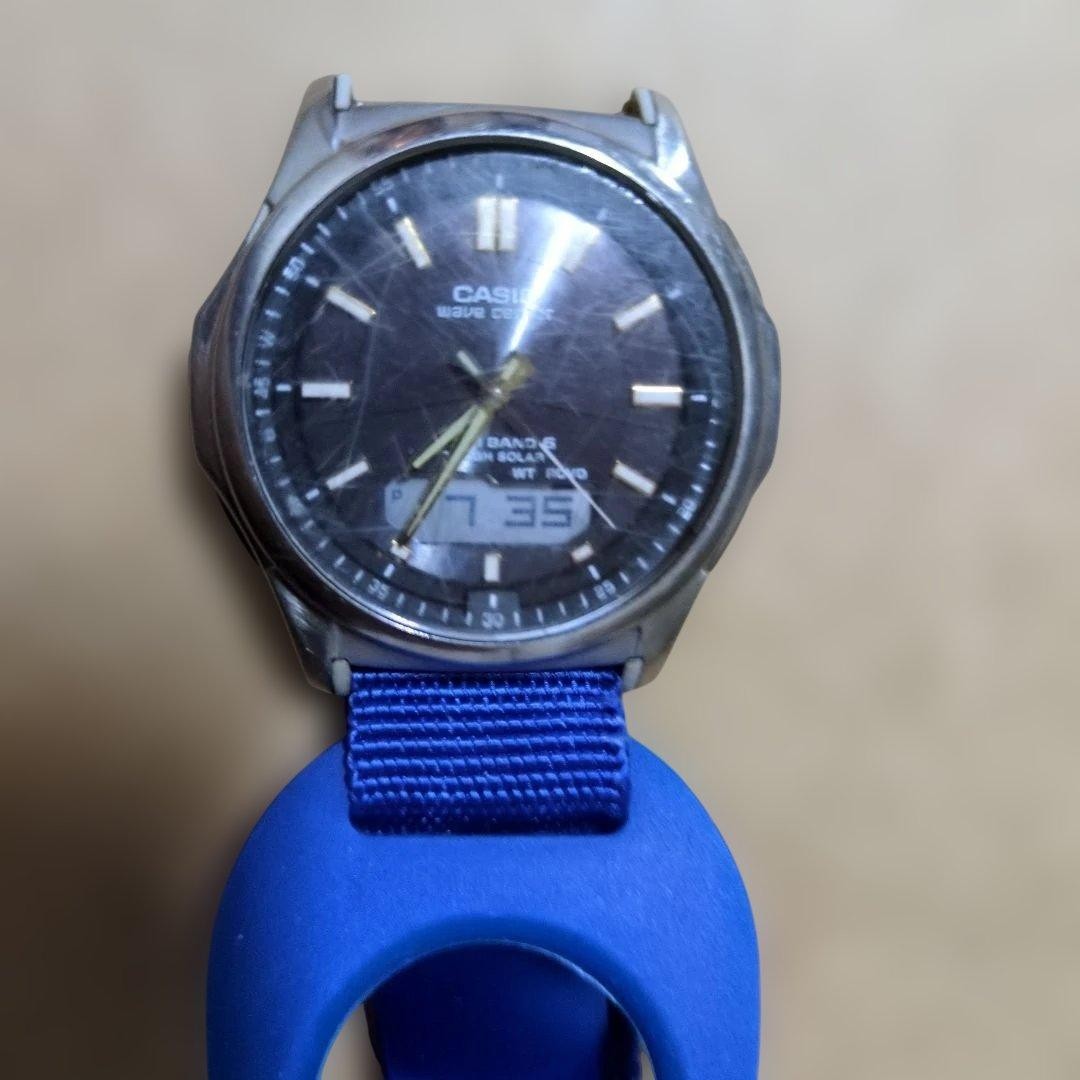 Working condition. CASIO Wave Ceptor Carabiner Watch