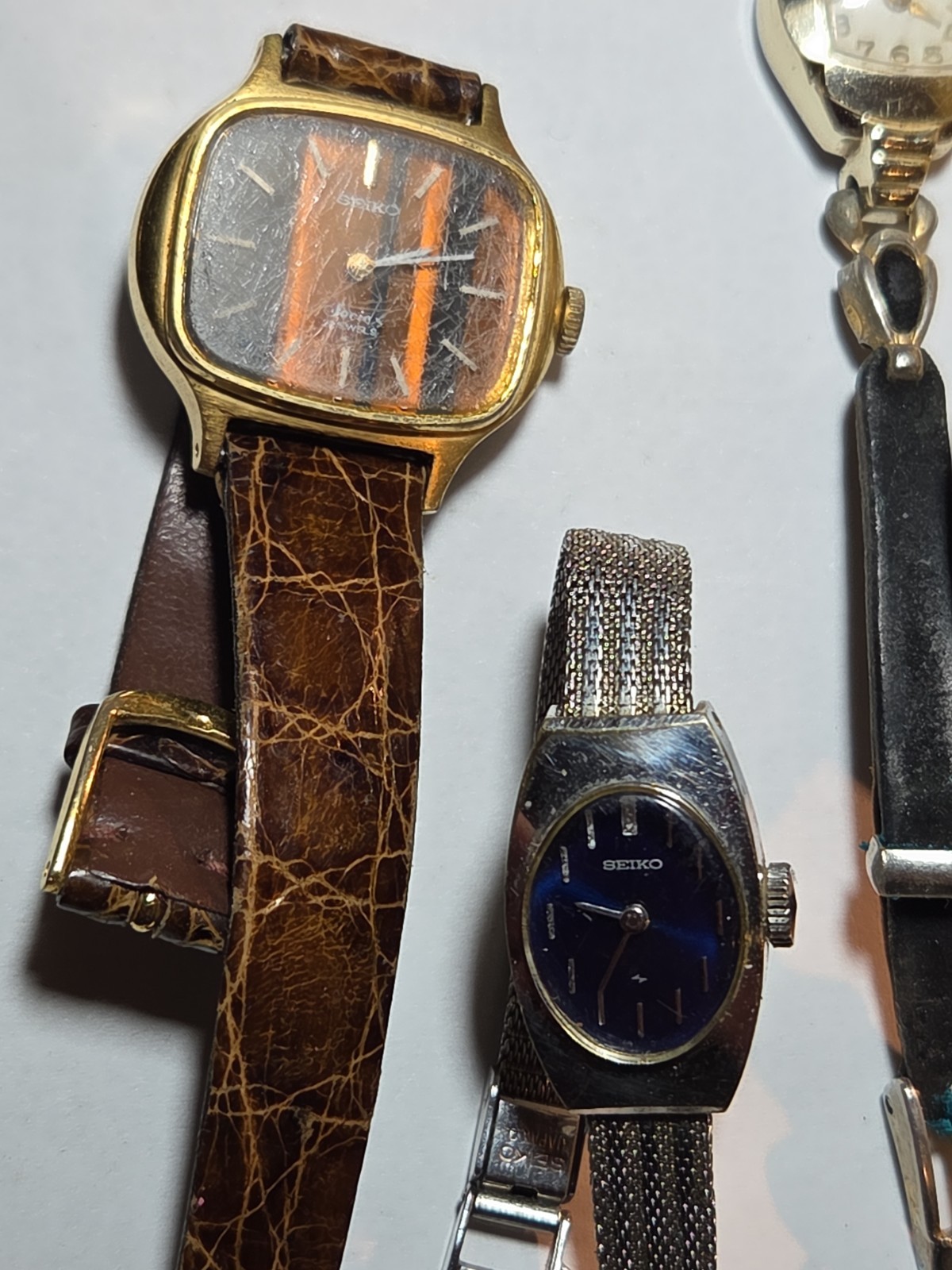 Mechanical Watch Lot, Parts or Repair, None Are Running