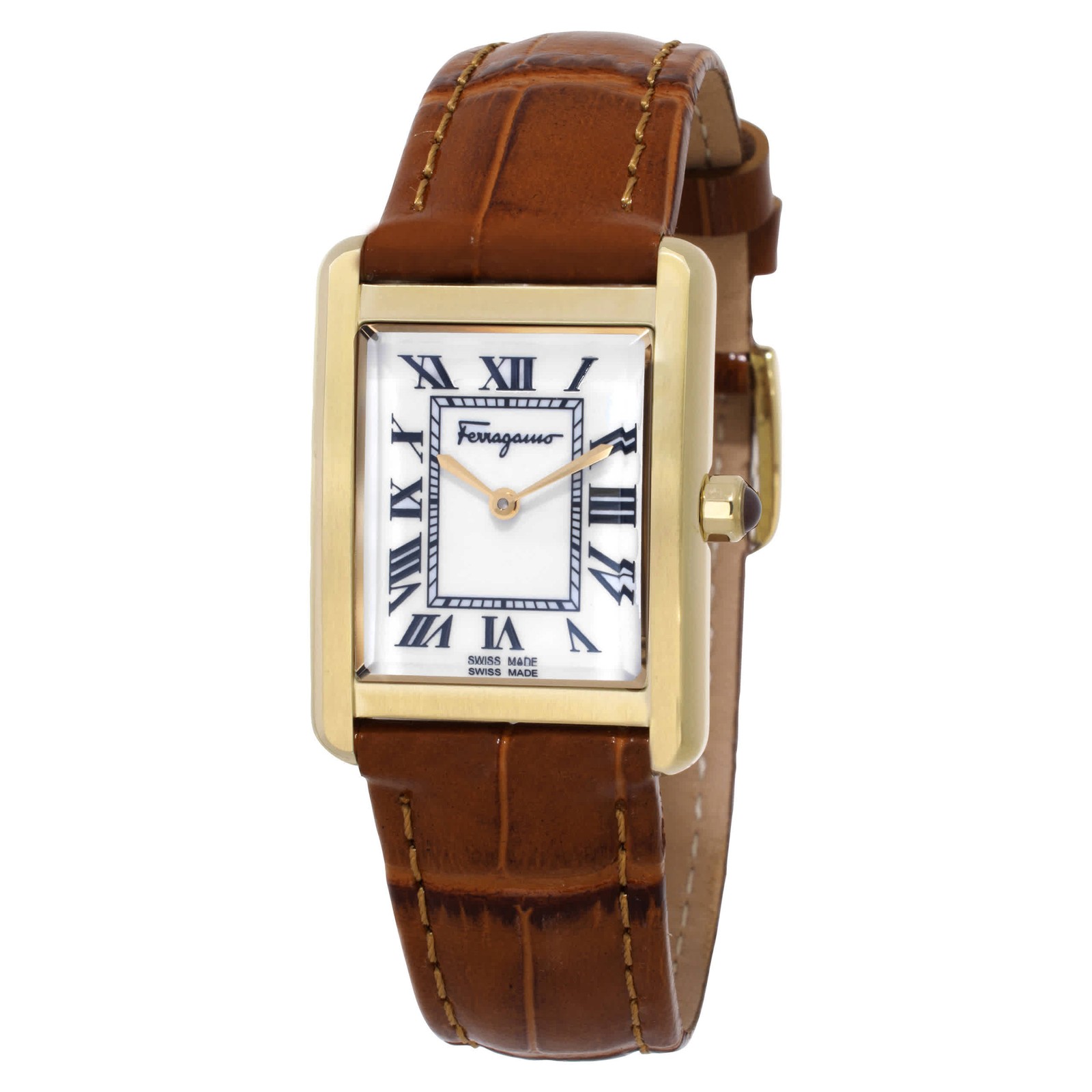 Ferragamo Portrait Quartz White Dial Ladies Watch SFDS00825