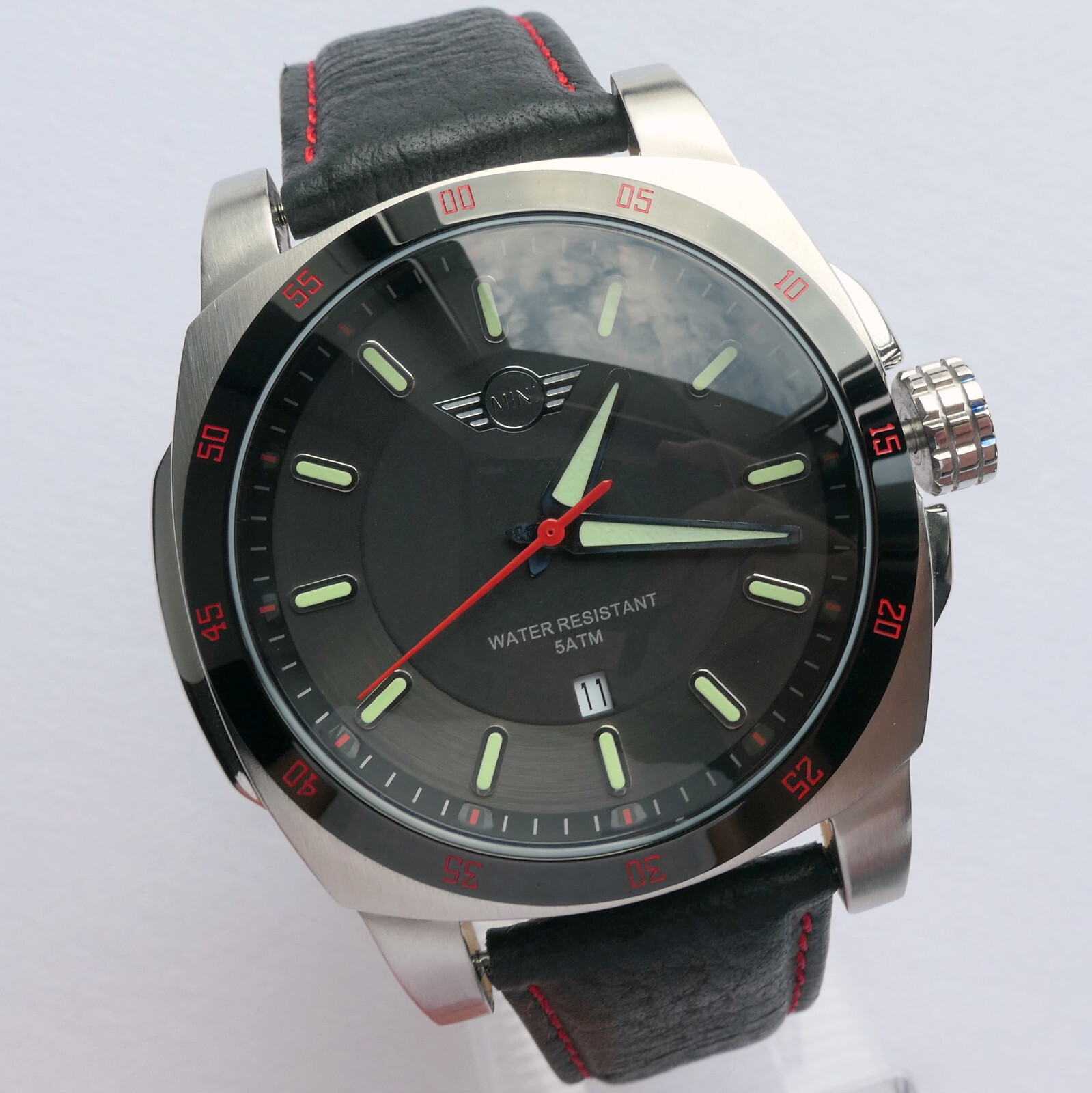 MINI John Cooper Works S JCW Rally Racing Car Accessory Sport Chilli Red Watch