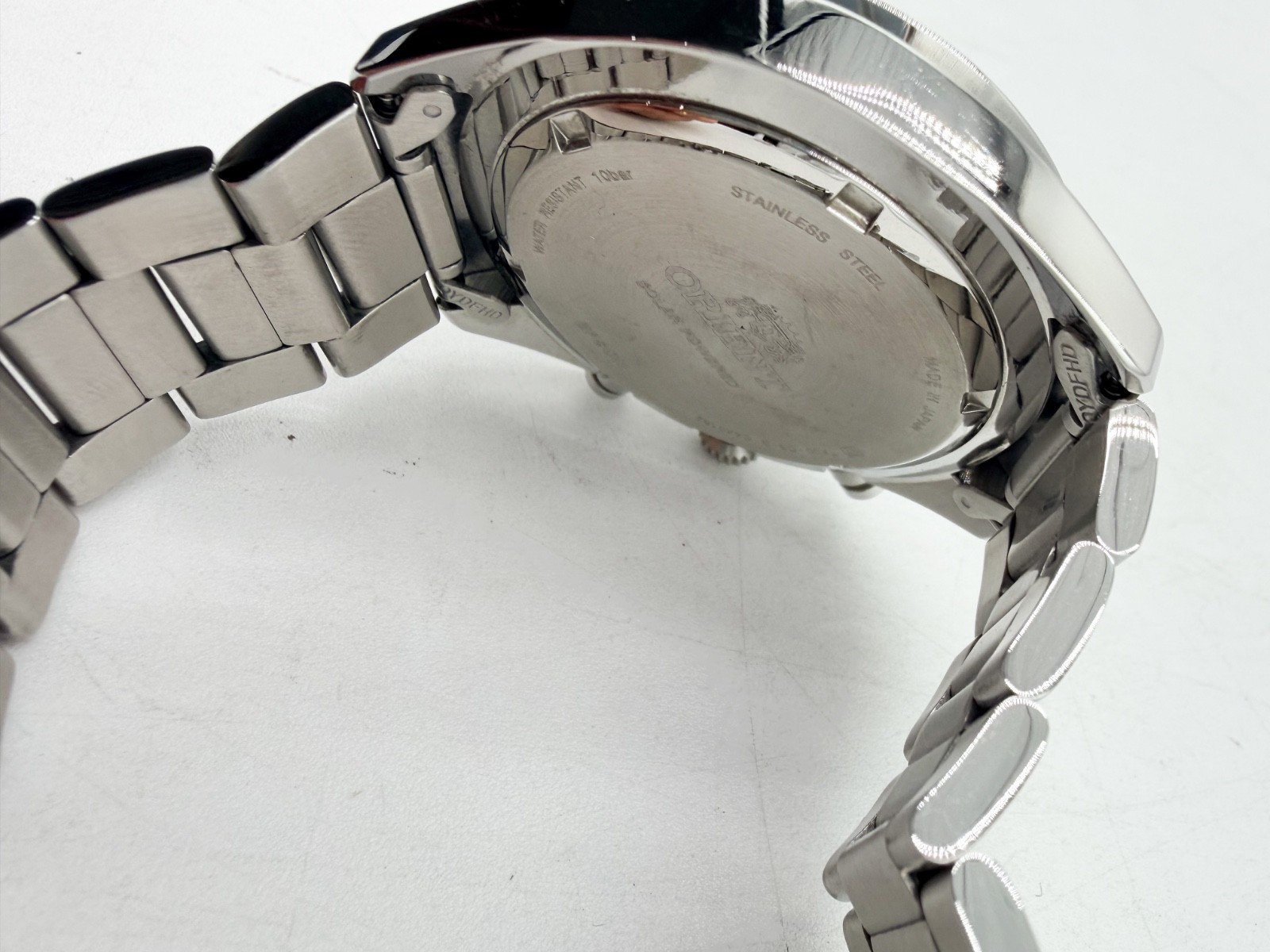 ORIENT Neo 70’s Chronograph WV0041TX Solar Panda Men’s Watch From US
