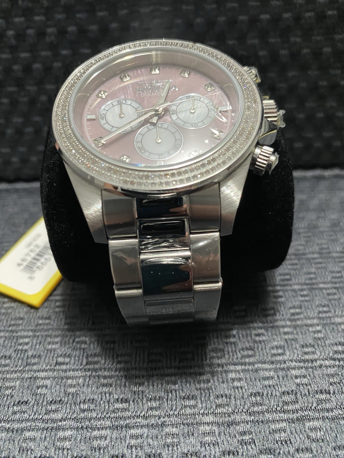 Invicta 44mm Elite .88ctw Diamond Bezel W/MOP Dial Watch, Model#48752 Brand New