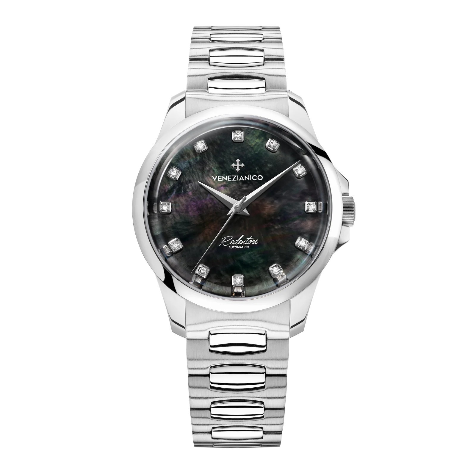 VENEZIANICO Redentore 36 Diamond 1121521C Black MOP Dial Sapphire 36mm Watch
