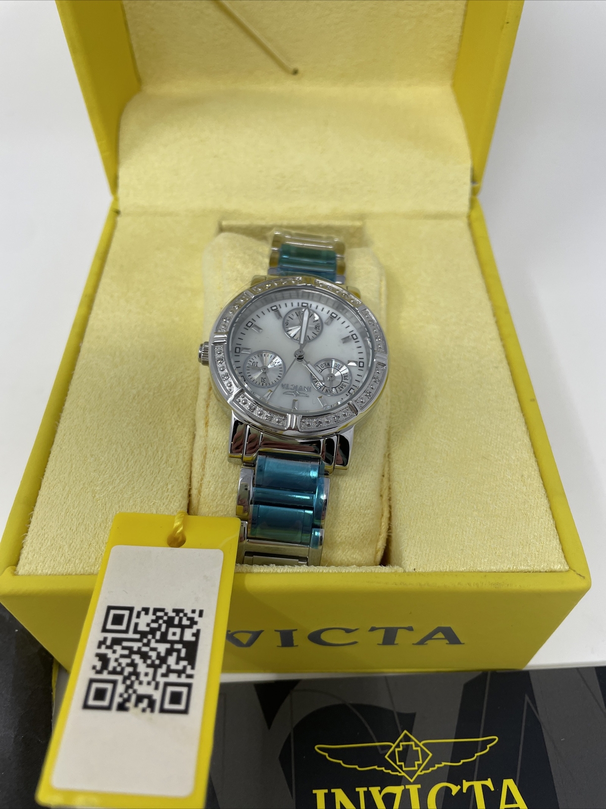 Invicta Wildflower Chronograph Limited Edition Diamond MOP Dial Ladies Watch