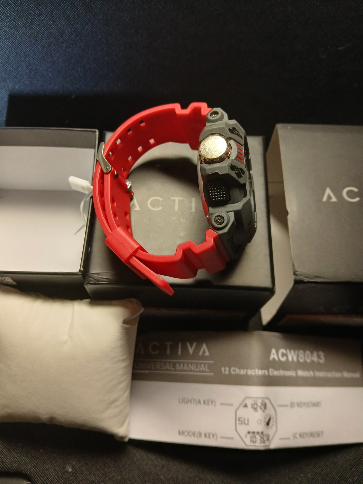 Activa Vord X Invicta Watch. Red/Black. Daily Wear ACW8043-006