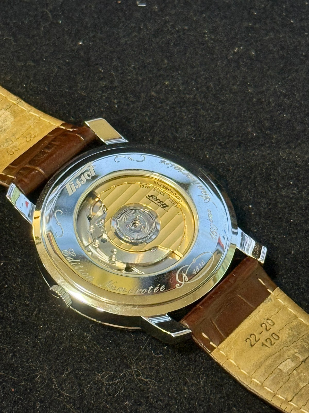 TISSOT Heritage Navigator WorldTimer 160th Anniversary Box & Papers
