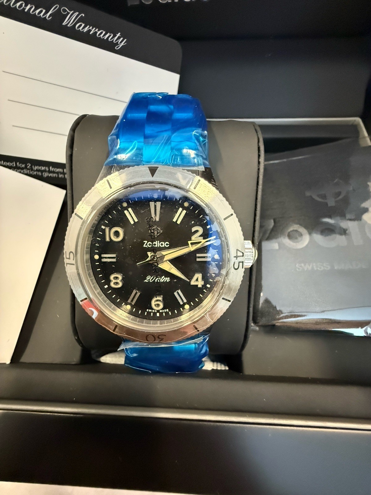 Zodiac Super Seawolf Zo001 691 1953 Skin Diver Model Ltd Edition 258/ 400 $1695