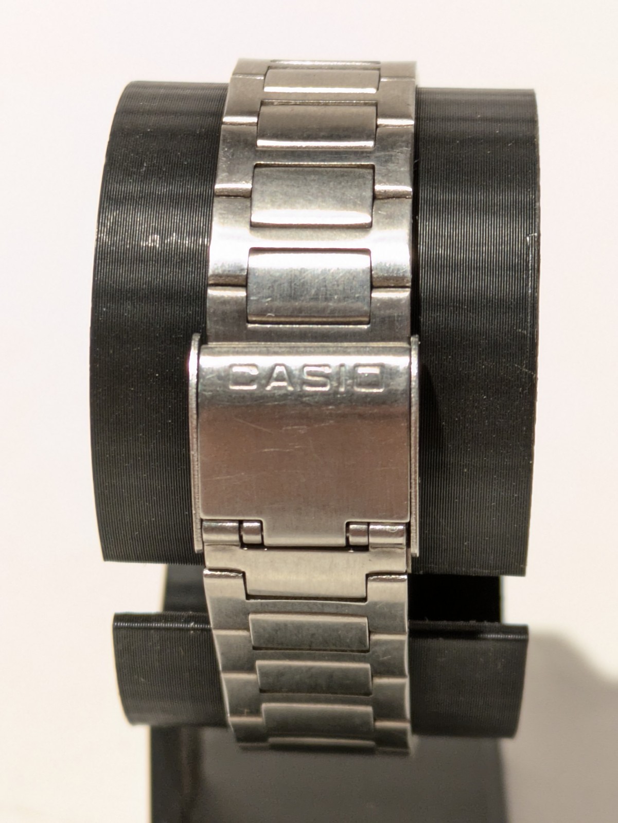 Vintage Casio Digital Watch 593 A158W, Great Condition, Stainless, New Battery