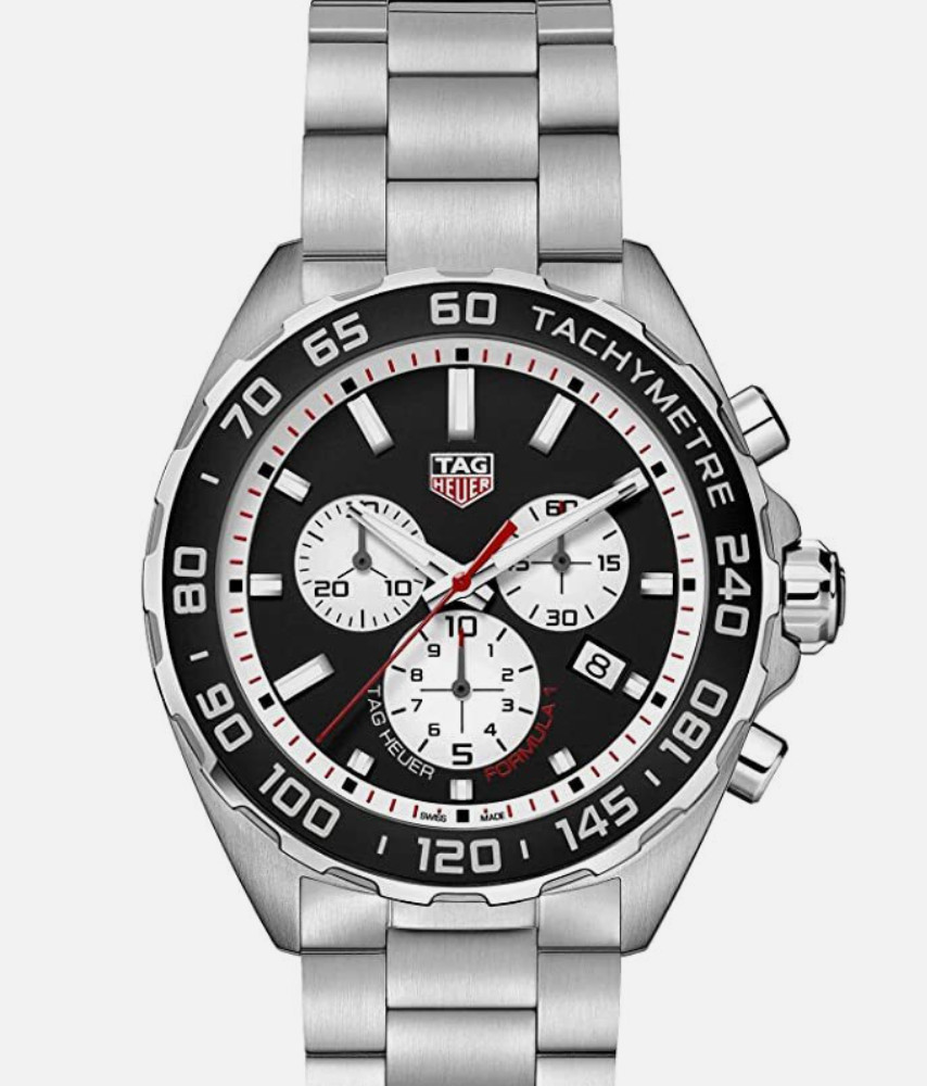 Tag Heuer CAZ101E.BA0842 Formula 1 Chronograph Black Quartz Watch Box & Papers
