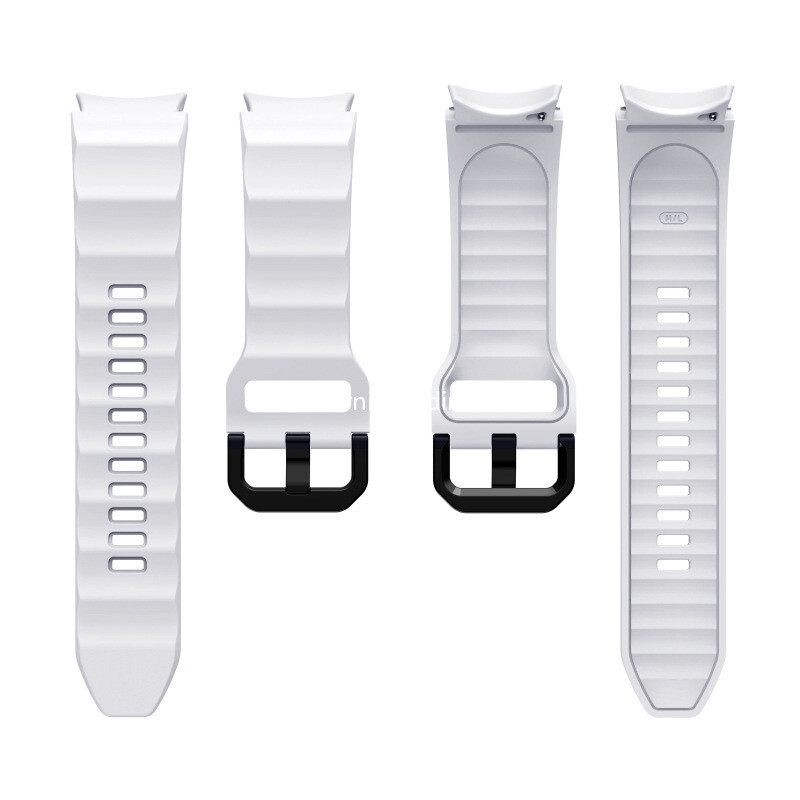 Samsung Rugged Silicone Watch Band Strap for Galaxy Watch 4 5 6 40/44/43/47mm