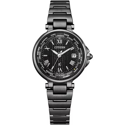 Limited Edition New CITIZEN Watch xC Cross Sea EC1016 51E Black Eco Drive Radio