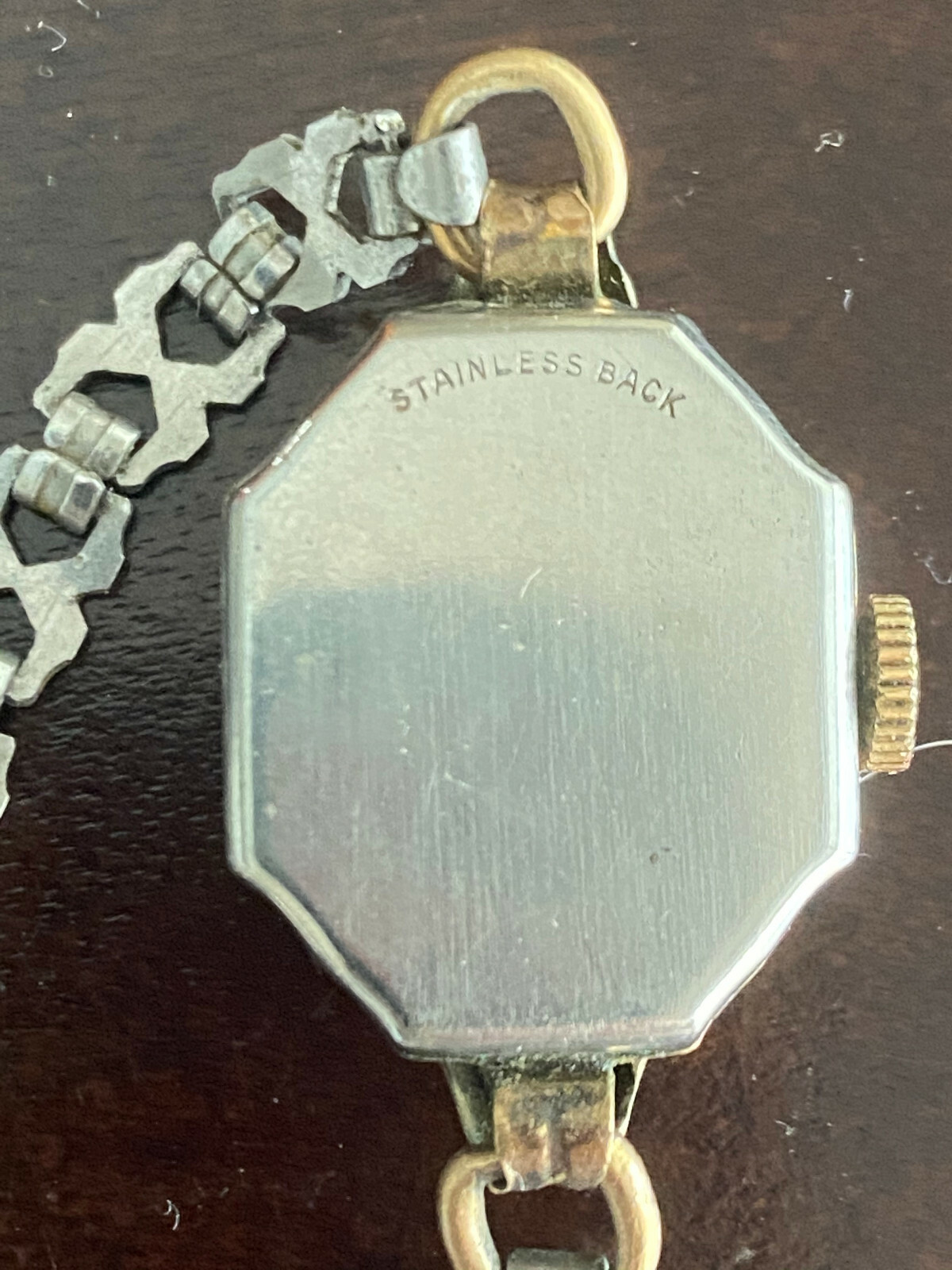 VINTAGE LADIES LOUIS SWISS WRIST WATCH, ANTI MAGNETIC, KEEPING TIME