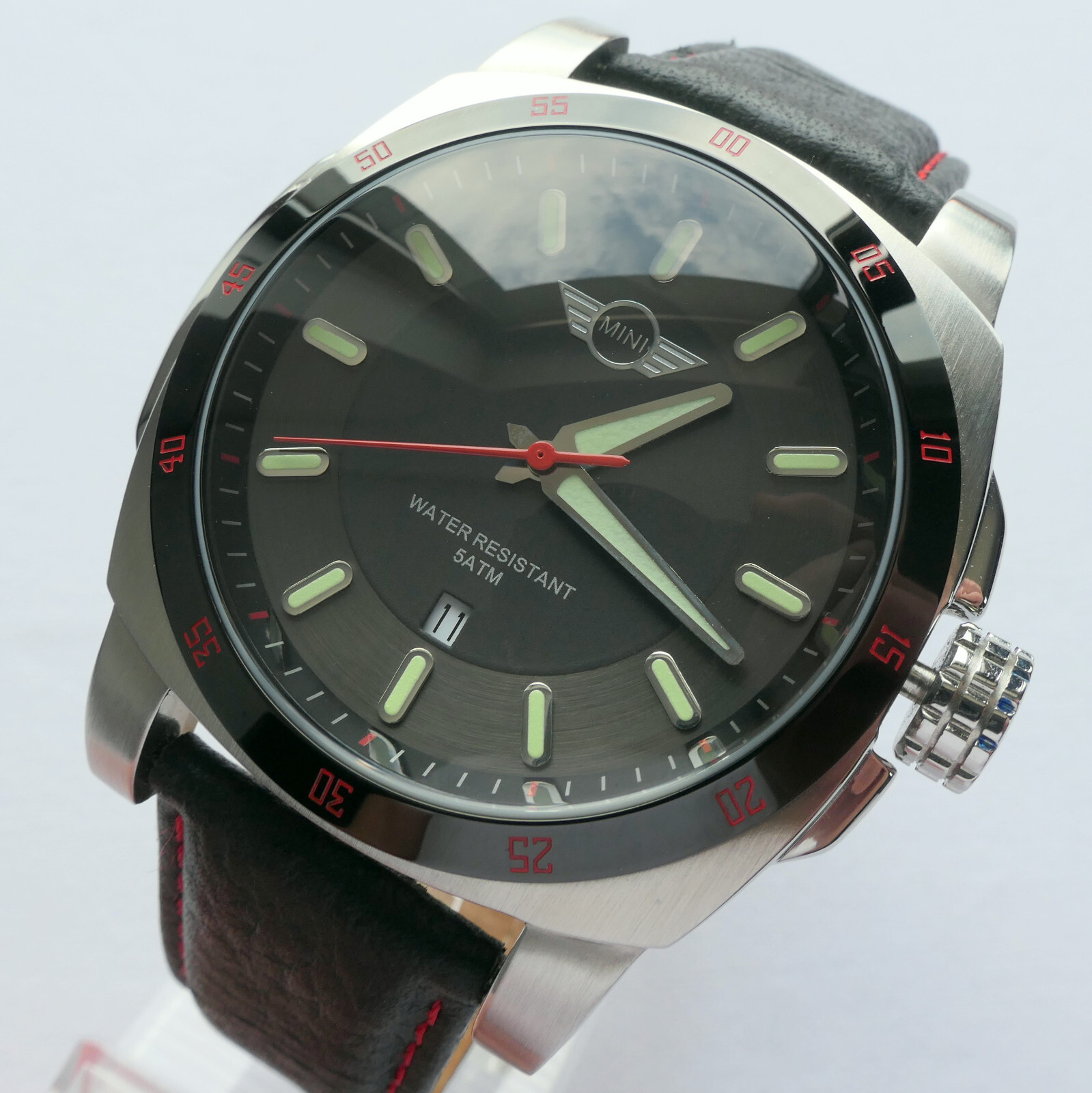 MINI John Cooper Works S JCW Rally Racing Car Accessory Sport Chilli Red Watch