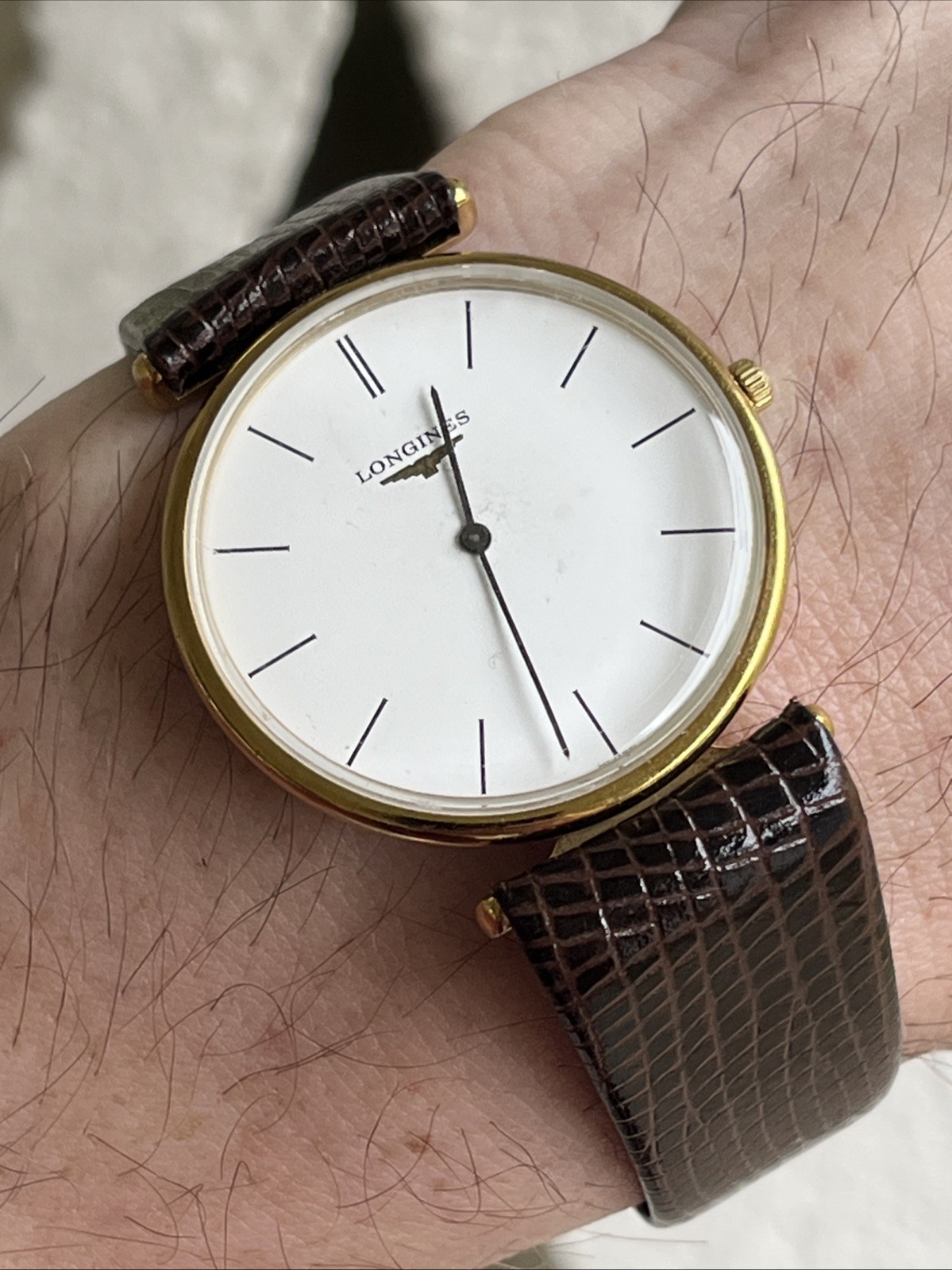 Vintage Longines L4 635 2 La Grande Classique Floating Lugs Calatrava Mi G2U