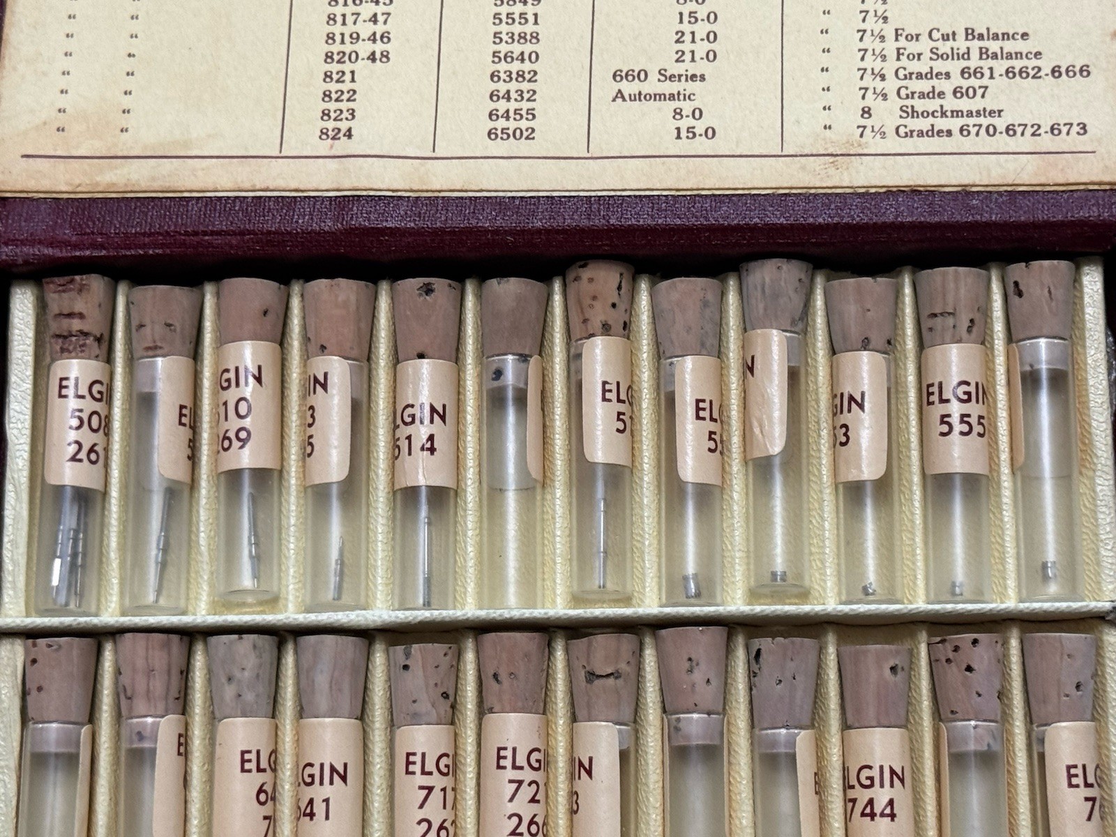 Vintage Elgin Economy Watch Material Kit – Cas-Ker Co. Cincinnati OH