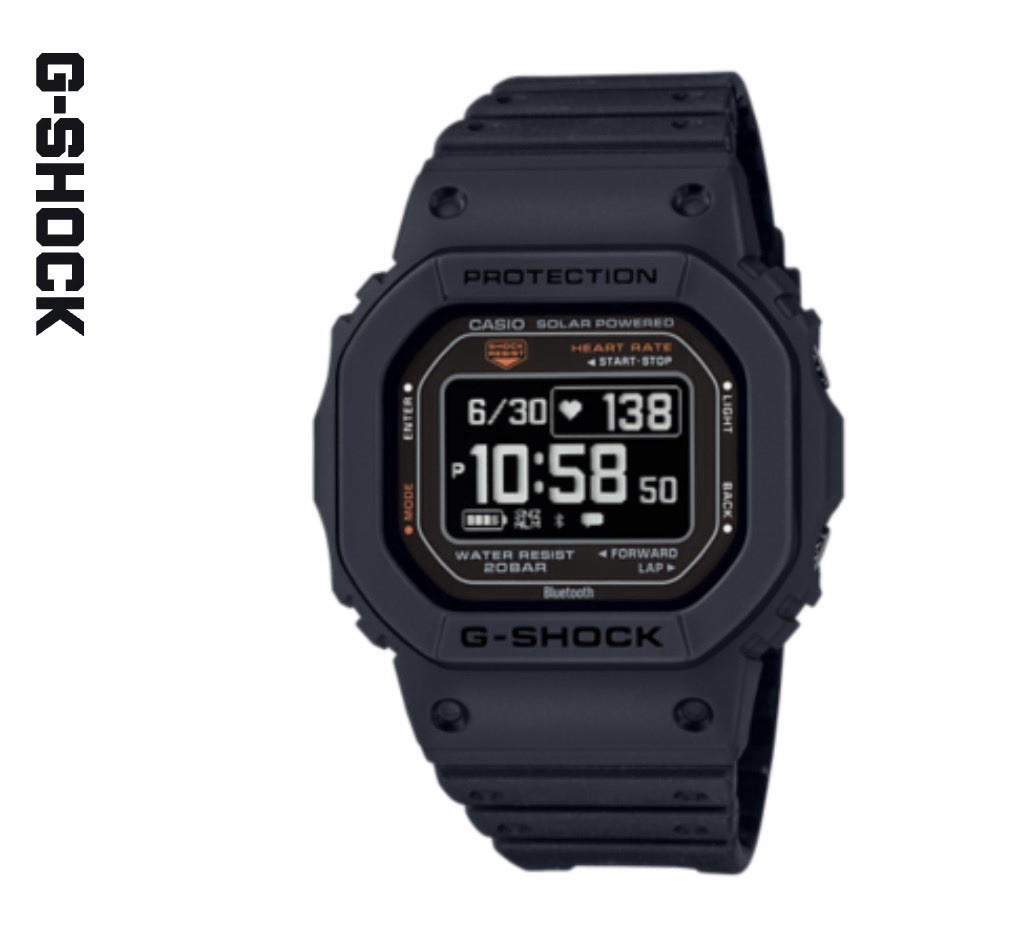 Casio – DW-H5600, BLACK digital quartz Watch