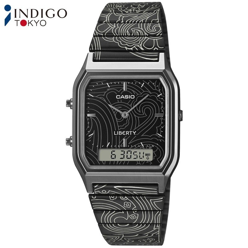 Casio Classic AQ-230EBLT-1AJR LIBERTY Collaboration Limited Black 29.8mm Watch