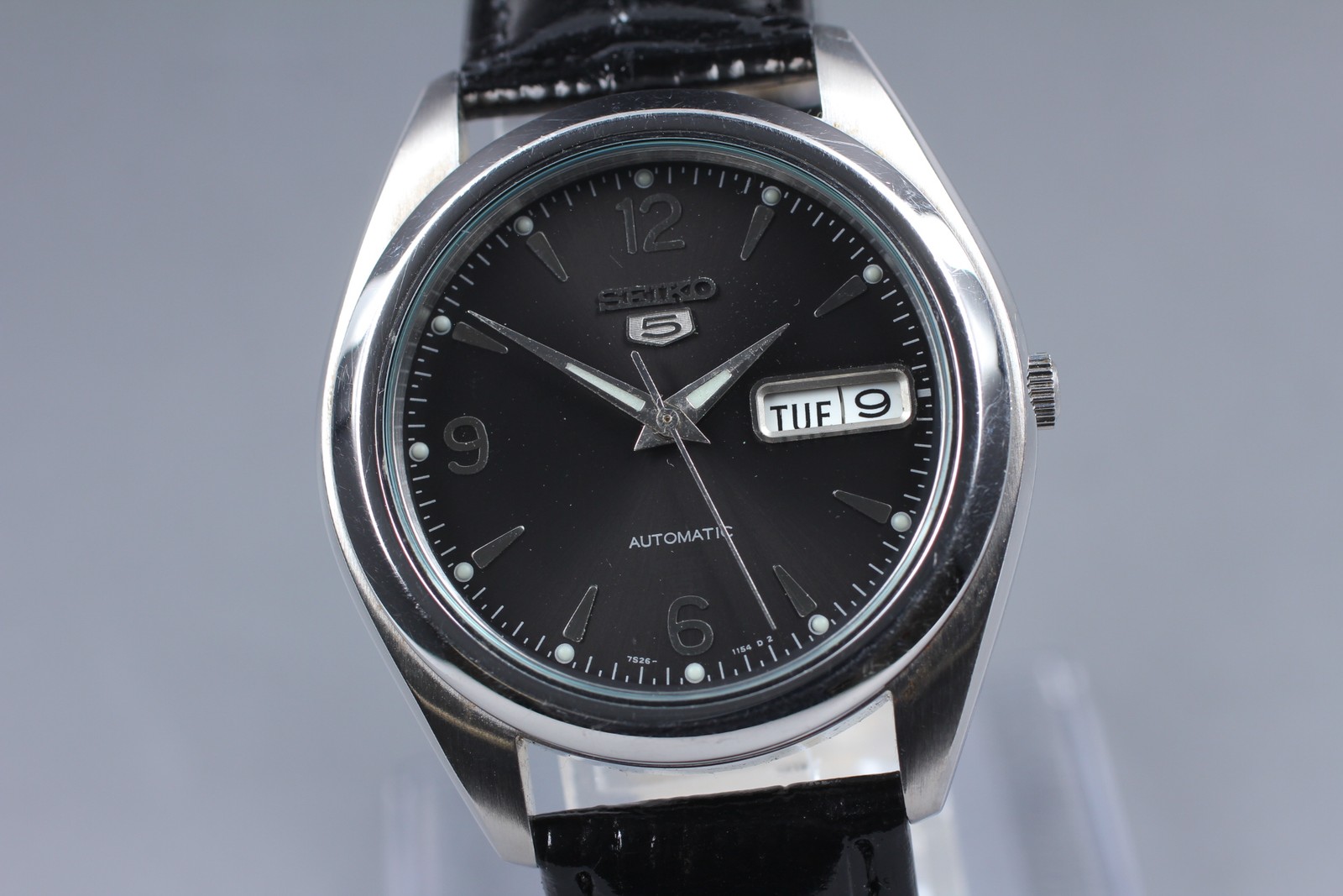 [Near MINT] Seiko 5 7S26-0060 Dark Brown Dial Men’s Automatic Watch From JAPAN