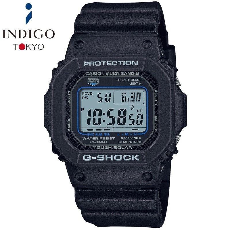 CASIO G-SHOCK GW-M5610U-1CJF Radio Solar Multiband 6 Black 43.2mm Watch