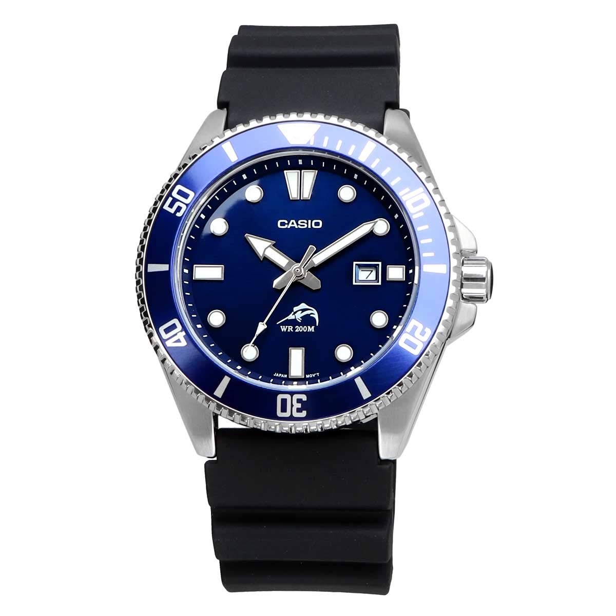 CASIO Watch Diver Watch MDV-106 Series Men’s Model (Blue MDV-10